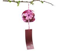 Xijobido Campanas de viento románticas, campanas de viento,Flor romántica fuera de campanas de viento | Colgante hecho a mano para decoración del hogar, pequeñas campanillas de viento tradicionales de