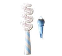 Xijobido Cepillo Definidor De | Desenredador Portátil Con Empuñadura Antideslizante,Cepillo De Cerdas Para El Cabello,Para Festival Salón Viaje Boda Nupcial Spa Cuidado Fiestas Verano Vacaciones