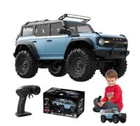 Xijobido Coche RC Drift, Vehículo de Radiocontrol Todoterreno 1 16, Modelo Crawler 2.4G con Luces LED Juguete para Niños y Adultos Cumpleaños Fiestas Exteriores Parque Hogar Ocio