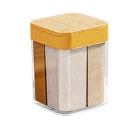 Xijobido Envases Para Condimentos De Camping | Tarros Transparentes - Frasco Hermético Transparente Que Ahorra Espacio Para Barbacoa Pícnic Cocina Senderismo Viajes Al Aire Libre
