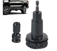 Xijobido Herramienta De Limpieza Para Cubos De Rueda, Herramienta Eliminadora De Óxido, Amoladora de Pulido para Cubos, para el Mantenimiento de Partes de Freno de Rueda Automotriz, Rotor, Desgaste de