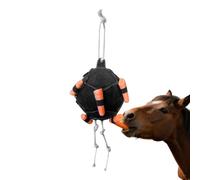 Xijobido Juguetes Antiaburrimiento para Caballos,Dispensador Interactivo Divertido de Zanahoria | Juguete Alimentador para Mascotas Y Caballos | Enriquecimiento del Juego y Alimentación de Ovejas y