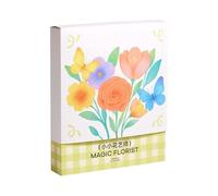 Xijobido Manualidades De Primavera Para Niños, Kit De Flores De Papel, Láminas Teñidas Acuarela para Ramos Juguetes Día de la Madre Cumpleaños Aula Juegos Interiores