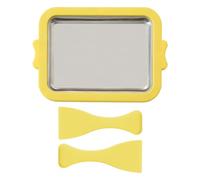 Xijobido Máquina para hacer rollos de helado,Máquina para hacer helados enrollados - Plato para helados de frutas para el hogar - Mini máquina de yogur, máquinas de helado para fiestas en casa