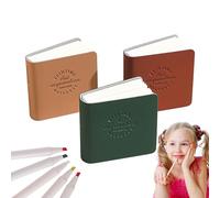 Xijobido Mini cuaderno de bocetos portátil para acuarela, 2 x 2 pulgadas, 48 páginas, 300 g/m², cuaderno de bocetos para artistas, escritores, estudiantes, planificadores para el hogar y la escuela