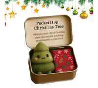 Xijobido Muñeca Bebé de Navidad,Decoración con Tema de Navidad - Tarjetas con Mensajes Inspiradores - para Compañeros de Trabajo Amigo Hombres Mujeres Novio Adultos Pascua Familia