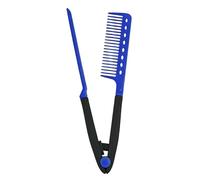 Xijobido Peine Alisador Para El Pelo | Alisador Con Forma De V Para El Estilizado Y La Division Del Cabello,Peine De Plancha Para Los Estilos De Cabello - Para Uso Doméstico, Viajes, Actividades