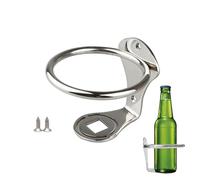 Xijobido Portavasos para Barcos, Soporte De Pared para Bebidas En Embarcaciones, Soporte para Bebidas De Acero Inoxidable para Deportes Acuáticos Caravanas Tazas Latas Café