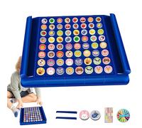 Xijobido Reverso De Emparejamiento, Set de 64 Piezas para Dos Jugadores Actividad de Pensamiento Lógico, Juego De Estrategia De, para Niños Niñas Familia Jardín de Infantes y Viaje