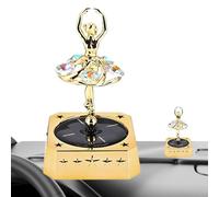 Xijobido Sultor de olor al automóvil Aire ambientador, aromas de automóvil Air Ambreseo,Fragancia de bailarina del difusor de rotación solar | Decoraciones del tablero, olor eliminador de larga