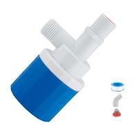 Xijobido Válvula de cierre automático de agua, control automático de nivel de agua para tanque de agua, accesorio integrado para jardín, estanque, hogar, piscina, torres de fuente