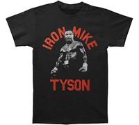 XIKANGGMEI HSJW Mike Tyson Men's Iron Tyson T-Shirt Black Black