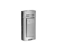 XIKAR® Encendedor de cigarros con llama de doble chorro de iones, con botón de gatillo texturizado y mecanismo de seguridad. (Gunmetal)