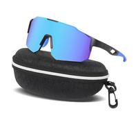 XIKAYA Gafas ciclismo hombre madam - Gafas polarizadas para bicicleta - Gafas MTB - Protección UV400, Para Ciclismo, Motociclismo, Correr, Esquí, Béisbol, Montañismo, Pesca (azul)