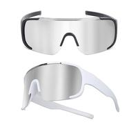XIKAYA Gafas deportivas hombre, Gafas ciclismo mujer, Gafas de sol, Gafas rápidas, Protección UV400 contra el viento, Adecuadas Para esquí, Correr, Golf, Pesca, Bicicleta de Carretera MTB (2 piezas)