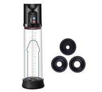 XIKDJ Bomba De Pene Eléctrica Bomba De Vacío De Pene De Succión Y Liberación Automática Actualizada, Agrandamiento Masculino Ampliar Bomba De Pene Agrandar El Tamaño del Pene