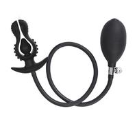 XIKDJ Dilatador Anal Inflable con Cuentas De Tracción, Juguete Sexual Portátil Desmontable, Estimulador De Masaje De Próstata De Tamaño Ajustable, Adecuado para Parejas Y Juegos De Hombres Y Mujeres