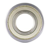 XiKe 1 unid. 6309ZZ Rodamiento de bolas 45x100x25mm Doble junta metálic｜Acero cromado｜Pre-lubricado, 6309-2Z Rodamientos rígidos de bolas con Doble junta metálica.