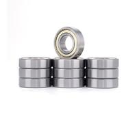 XiKe 10 piezas 6004ZZ Rodamiento de bolas sellado 20x42x12mm Acero cromado y doble cierre metálico, 6004Z Rodamientos rígidos a bolas con juntas