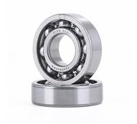 XiKe 2 piezas 6001 C3 Rodamiento de bolas 12x28x8mm Abierto y Acero al Cromo, Para DIY, CNC, Automóvil, Motocicleta, ATV, Transmisión, Motor y más maquinaria.