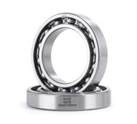 XiKe 2 piezas 6906 C3 Rodamiento de bolas 30x47x9mm Abierto y Acero al Cromo, Para DIY, CNC, Automóvil, Motocicleta, ATV, Transmisión, Motor y más maquinaria.