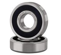 XiKe 2 unid. 6304-2RS Rodamientos de bolas 20x52x15mm Acero Cromado (GCr15) y Pre-lubricado, 6304RS Rodamiento Rígido de Bolas con Doble Sello de Goma.