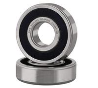 XiKe 2 unid. 6305-2RS Rodamientos de bolas 25x62x17mm Acero Cromado (GCr15) y Pre-lubricado, 6305RS Rodamiento Rígido de Bolas con Doble Sello de Goma.