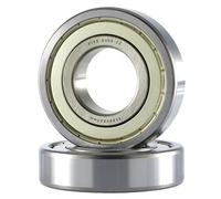 XiKe 2 unid. 6308ZZ Rodamientos de bolas 40x90x23mm Doble junta metálic｜Acero cromado｜Pre-lubricado, 6308-2Z Rodamientos rígidos de bolas con Doble junta metálica.