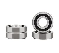 XIKE 4 Rodamientos 1628-2Rs De 5/8" X 1-5/8 X 1/2", Con Sellos De Goma Dobles Y Rodamiento De Bolas De Ranura Profunda Prelubricado.