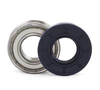 XiKe Kit de rodamiento de alto par 189-56, elimina la marcha lateral de la carrera del eje Mmainshaft, compatible con Harley Davidson 1985-2007 Big Twin y más OE 34091-85.