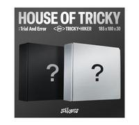 xikers House of Tricky: Trial And Error 3rd Mini Album CD + Folded Poster on pack+Photobook+Postcard+Moving Photo + Film Strip+Magentic Cap+Photocard+Tracking Sealed (Versión IKER)