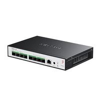 XikeStor Interruptor administrado SFP+ de 8 puertos L3 10G, admite módulos 1/2.5/10G, ancho de banda de 160Gbps, agregación de conexiones, VLAN/DHCP/QoS, refrigeración inteligente del ventilador