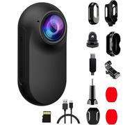Xilecam Mini Cámara Deportiva Cámara Portátil Tarjeta de Memoria de 32 GB | CámaraPara Moto Ligera para Uso Corporal, Cámara Deportiva POV, Ideal Para Motocicleta, Bicicleta,Viajes y Trabajo