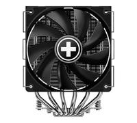 Xilence CRYON M806D.B - Ventilador para CPU (260 W, TDP, diseño de doble torre, 2 ventiladores PWM silenciosos de 120 mm, aspecto de aluminio cepillado, compatible con Intel LGA1851/1700/1200/115X y