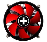 Xilence I350PWM - Enfriador Intel para CPU, Top Blow, Ventilador PWM de 92 mm, TDP de 110 W, LGA 1700, Rojo/Negro/Plateado