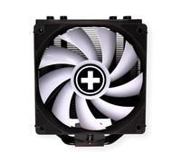 Xilence XC056 Performance A+ Series - Enfriador de CPU M704PRO.ARGB, multienchufe, LGA 1700, ARGB, ventilador LED PWM de 120 mm, TDP de 180 W, cubierta superior ARGB, AMD, Intel, transparente/negro