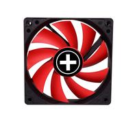 Xilence XPF120.R - Ventilador para Carcasa (120 mm, 3 Pines), Color Rojo y Negro