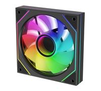 Xilence XPF120UR.ARGB 120mm Reverse PWM ARGB Gaming PC Gehäuse Ventilador, Infinity-Mirror, Hydro Bearing, silencioso, vibración baja hasta 27dB(A), alto caudal de aire, hasta 550 mm de longitud de