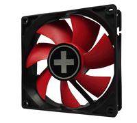 Xilence Ventilador de carcasa XPF92.R de 92 mm 3 pines + 4 pines rojo/negro