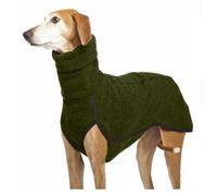 XILENY 2023 Otoño e Invierno Mono Ligero Cálido Galgo, Labrador, Pastor Perro Ropa, Adecuado para Perros Medianos y Grandes, Abrigo de Cuello Alto Suéter Perro Mascota(5XL Rojo)