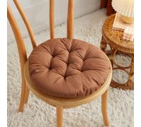 XILENY Cojín Decorativo de Asiento 40 x 40 cm, Cojines Sillas Jardin Pack 4 Cojines Redondos Cojines de Asiento para Sillas de Terraza Cocina Patio Balcón Salón,Adecuado para decoración al aire libre