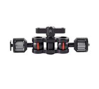 XILETU - Soporte de accesorios para cámara, brazo de metal para monitor, luz de teléfono, abrazadera de teléfono y equipo de filmación de video, configuraciones de escritorio, brazo articulado