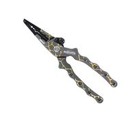 Xilin-872 Pinza de Pesca Alicates de Pesca Soporte de Labios Plegables Alicates de Pesca Multifuncional Línea de Pesca Cortador Abrazadera Removedor de Gancho Accesorios de Herramientas(Color:A)