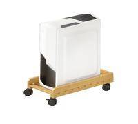 Xilin-872 Soporte para CPU Soporte for CPU Carro for PC Caja de Escritorio en Torre for PC, Soporte for Carro móvil con Ruedas giratorias de Bloqueo Soporte de Chasis Simple Soporte para PC(A)
