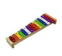 xilófono 15 Tonos De Aluminio Piano Música Educación Temprana Mano Tocando Música Carillón Enseñanza Especial