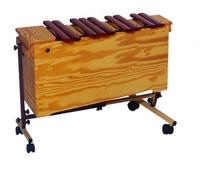 Xilófono alto, Palo rojo, parte cromática