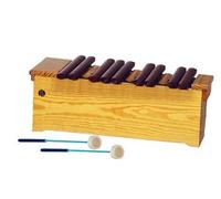 Xilófono alto, Palo rojo, parte cromática