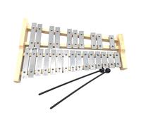 Xilófono De Aluminio Portátil Compacto Para Principiantes, Glockenspiel Profesional De 25 Notas Con Mazos, Percusión Educativa