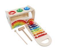 Xilófono de Juguete Educativo de Madera para Niños y Niñas, Diversión Musical con Material de Tilo
