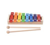 Xilófono Glockenspiel De Tamaño Compacto De 8 Teclas Con Mazos De Madera Instrumento Musical De Percusión Para Estudiantes (Color : With 2Mallets)